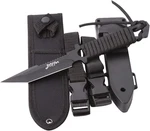 Boffer Scuba Diving Knife,black Tactical Sharp Blade Knives,divers Tool Wi. Fixed Price $15.23.