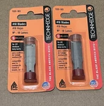 Techni Edge TE01-183 #18 Hobby Blades 2-PACK ( 10 Total ) Made In Usa Nos. Fixed Price $14.99.