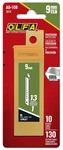 AB-10B Olfa Precision Silver Snap-off Blade For Utility Knife 9MM, Pack. Fixed Price $10.89.