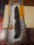 Brand New Camillus Edc, 3 Blade, Folding Knife, Black, AUS-8 Stainless Steel. Fixed Price $12.95.