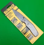 New Dewalt DWHT10314 Carbon Fiber Folding Pocket Knife. Fixed Price $38.83.