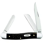 Case Xx Wr Pocket Knife Jigged Black Synthetic Medium Stockman 22861 2318 Ss. Fixed Price $107.65.