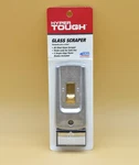 Hyper Tough Safety Glass Scraper + 5 Razor Blades Heavy-duty All-steel. Fixed Price $7.60.
