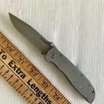 Gerber Folding Tactical Pocket Knife 4660713A Serrated Combo Edge. Fixed Price $12.74.