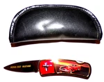 Ford 1970 Mustang Boss 302 Folding Blade Pocket Knife With Case. Fixed Price $99.95.