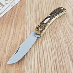 Case Xx Sod Buster Jr Folding Knife Carbon Steel Blade Amber Jigged Bone Handle. Fixed Price $63.99.