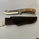 Camillus Stroud Aspero Fixed Blade Knife Gut Hook Salesman Sample Olive Wood. Fixed Price $99.95.