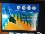 Komsepor Electric Foam Cutter 200W Air Cooling Hot Knife New Box. Fixed Price $66.99.