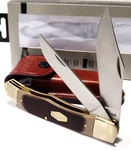 Schrade Old Timer 25OT Large 5" Brown Hunter Trapper Hunting Skinning Knife New. Fixed Price $39.95.