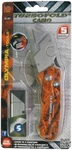 New Olympia 33-207 Turbofold Razor Easy Use Utility Work Knife Orange. Fixed Price $11.99.