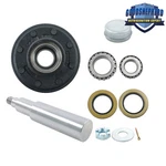 1/2 Sets 8 On 6.5" Trailer Hub Kit W/bearing For 7000 Lbs #42 Circle Spindle. Fixed Price $138.90.