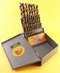 29 Pc Cobalt Drill Bit Set M42 Round Shank Lifetime Warranty Hog. Fixed Price $92.15.