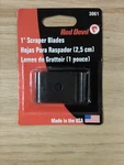 Red Devil 3061 1" Scraper Blades 2PCS Pack. Fixed Price $5.49.
