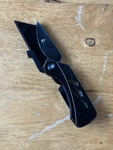 Gerber Eab E.a.b. Lite Black Folding Utility Blade Knife Edc Razor Cutter Used. Fixed Price $20.00.