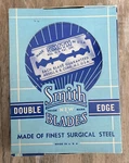 New Old Stock Vintage Smith Double Edge Razor Display Box W/blades. Fixed Price $60.00.