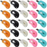 25PCS Mini Retractable Utility Knife Box Cutter Letter Opener, Random Color. Fixed Price $18.08.