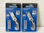 New Personna 63-0221 Folding Utility Knife Quick Blade Change 2-PACK (SH2). Fixed Price $20.95.