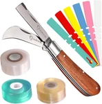 Naye Grafting Gardening KNIFE,2-5/8" Curved Straight Blades For Bud. Fixed Price $25.99.