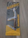 Guidesman Rumbler 6.5" Folding Knife Wood Handle 420 Stainless Steel 2.75 Blade+. Fixed Price $7.99.