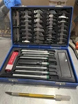 Hobby Knife Set 56 Pc With Case Sharpening Stone Blades Great Tool Value & Xtra. Fixed Price $26.00.