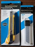 Gordon Professional Snap Blade Utility Knife W/ 10-18MM Refill New. Fixed Price $18.47.