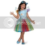 Girls Child Rainbow Dash Deluxe Costume My Little Pony. Fixed Price $39.95.