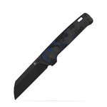 Qsp Penguin Knife QS130V2E2 Linerlock Blue Carbon Fiber Handle 3.5" Blade Cf. Fixed Price $47.99.