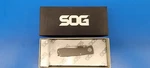 Sog Knives Twitch Ii Folding Knife Plain Satin Finish TWI8-BX. Fixed Price $69.99.