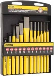 Stanley 16-299 12 Piece Set, 1/16 To 5/16" Punch & 3/8 5/8" Chisel, Hex Shank. Fixed Price $46.00.