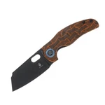Kizer Knives Exclusive Sheepdog Folding Knife Grimm G-10 Handle, Titanium Coated. Fixed Price $125.00.