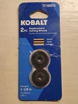 Kobalt 2PC. Replacement Cutting Wheels Fits Up To 1- (#2146975) Package Of. Fixed Price $9.00.