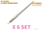Nt Cutter D-400GP Design Knife For Precise Cutting Japan X 6 Set. Fixed Price $45.99.