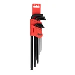 Genius Tools Piece L-shaped Sae Ball Hex Key Wrench Set HK-009SB. Fixed Price $23.52.