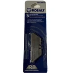 Kobalt Heavy-duty Utility Blades Five In Each Pack (wyz). Fixed Price $17.99.