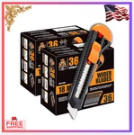 New 72 Pack Utility Knife Retractable Box Cutter 18MM Wide Blade Office Home. Fixed Price $81.18.