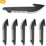 New Outdoor Edge 3" Drop Point W/serr. 6PK Blad RRSK30K-6C. Fixed Price $17.44.