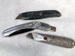 3 Vintage Stanley Tools Utility Knife Lot 199 Fat Max 10-555 Razor Box Cutter. Fixed Price $12.99.