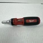 Milwaukee 48-22-2302 Multi Bit Ratcheting Screwdriver 10 Tool Missing. Fixed Price $16.00.
