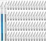 Exacto Knife, 2 Knives With 60 Blades #11, Craft Hobby. Fixed Price $13.44.