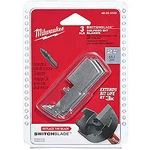 MILWAUKEEAND#174; 48-25-5540 Replacement Switchblades 2-1/8" 3 Only. Fixed Price $33.25.