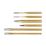Rennsteig 6PC Punch And Chisel Set 9R400006 Pin Center 7/16"-1/2" Germany. Fixed Price $81.99.