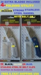6-PACK Roadpro Folding Utility Knife W/ 20-PACK Extra Blades. Fixed Price $29.89.