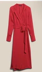 Nwt Banana Republic Blazer Wrap Dress, Red Sunset Size Tall 789695 W0405. Fixed Price $75.00.