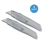 Stanley 99E Classic (2-PACK) Retractable Utility Knife With 3 Blades. Fixed Price $14.99.
