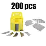 200PCS Utility Knife Blades W/ Dispenser Box Cutter Exacto Replacement Steel. Fixed Price $19.99.