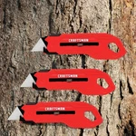 Pack Craftsman 7.3 In. Sliding Knife Red Quickslide CMHT10925. Fixed Price $29.99.