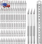 90PCS Knife Blades Precision Craft Set For Diy Artwork Cutting Models New. Fixed Price $16.32.