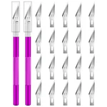 Diyself Exacto Knife For Crafts, Precision 22-PACK, Purple. Fixed Price $9.66.