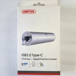 USB3.0 Type-c 3-PORT Hub With Gigabit Ethernet Converter Unitek Y-3095. Fixed Price $11.99.