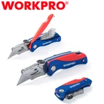 Workpro Folding Utility Knife Box Cutter Quick-change W/ 5PCS Extra Blades. Fixed Price $20.99.